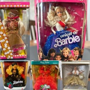 Lot of Vintage Barbies. 5 total